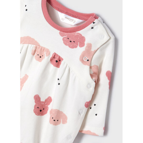 12-02609-056-M-7 Σετ 2 Φορμάκια και Σαλιάρα Έντονο Ροζ 12-02609-056 - Image 4