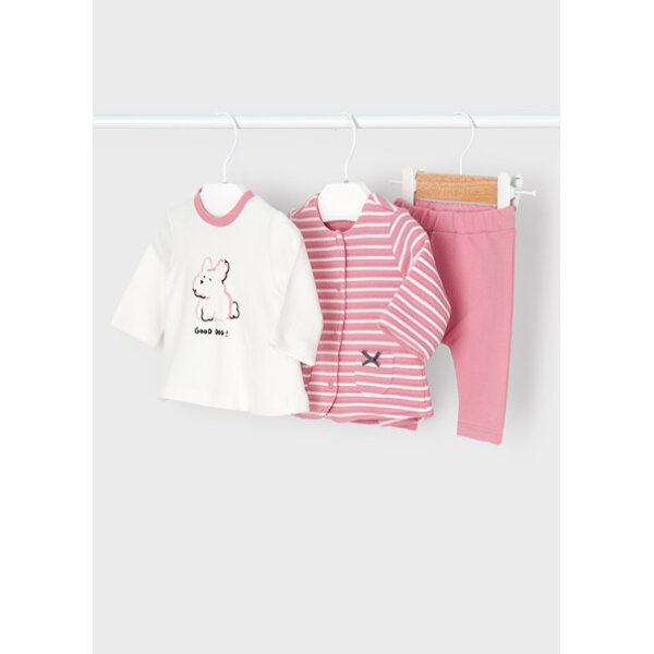 Φόρμα 3 Τεμάχια Ενισχυμένη Ροζ 12-02618-084 - Image 1