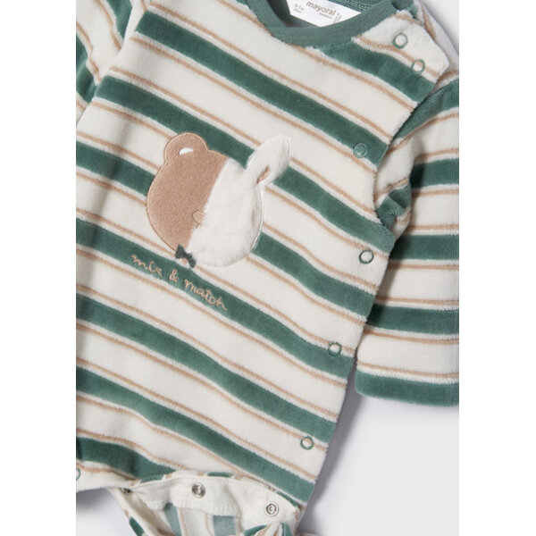 Φορμάκι Βελουτέ Ρίγες Μέντα 12-02630-066 - Image 3