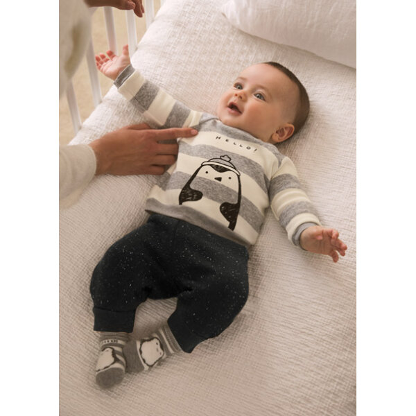 12-02647-015-M-1 Φόρμα Πουλόβερ Φούτερ Γουνάκι Μαύρη 12-02647-015 - Image 1