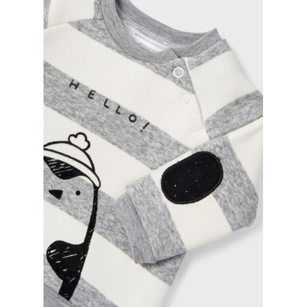 Φόρμα Πουλόβερ Φούτερ Γουνάκι Μαύρη 12-02647-015 - Image 4