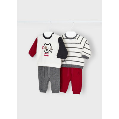 Σετ Μακό 4 Τεμάχια Κόκκινο 12-02649-041