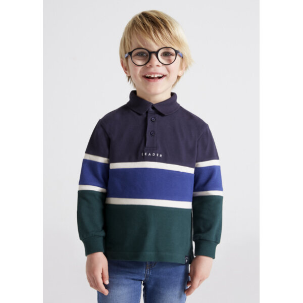 12-04181-070-M-3 ΜΠΛΟΥΖΑ ΠΟΛΟ ΜΑΚΡΥΜΑΝΙΚΗ ΑΓΟΡΙ MAYORAL 12-04181-070 - Image 1