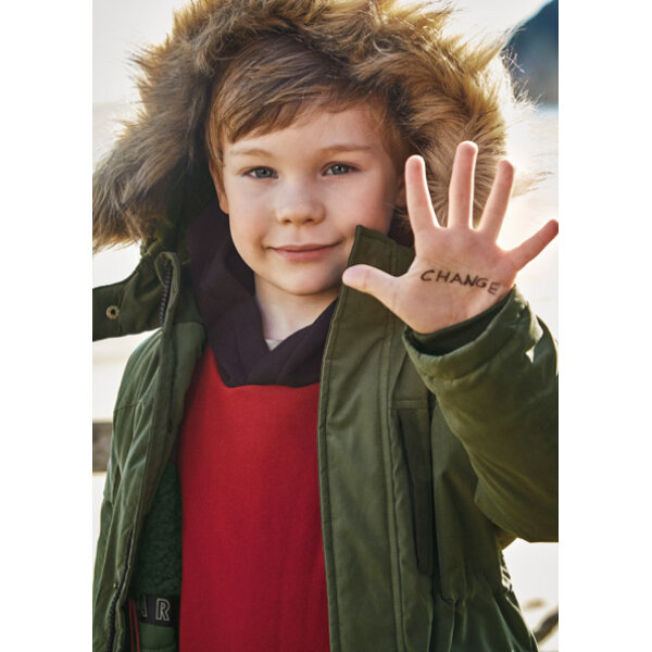 12-04464-017-M-2 ΠΑΡΚΑ ΚΟΥΚΟΥΛΑ ΜΕ ΓΟΥΝΑΚΙ ΑΓΟΡΙ MAYORAL 12-04464-017 - Image 2