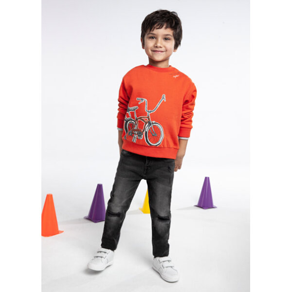 12-04597-054-M-3 ΠΑΝΤΕΛΟΝΙ ΤΖΙΝ ΜΕ ΣΚΙΣΙΜΑΤΑ ΜΑΥΡΟ ΑΓΟΡΙ MAYORAL 12-04597-054 - Image 2