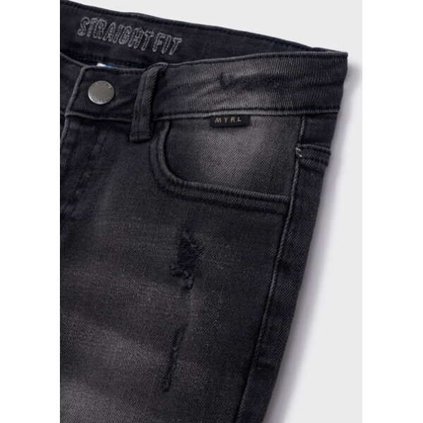 12-04597-054-M-6 ΠΑΝΤΕΛΟΝΙ ΤΖΙΝ ΜΕ ΣΚΙΣΙΜΑΤΑ ΜΑΥΡΟ ΑΓΟΡΙ MAYORAL 12-04597-054 - Image 5