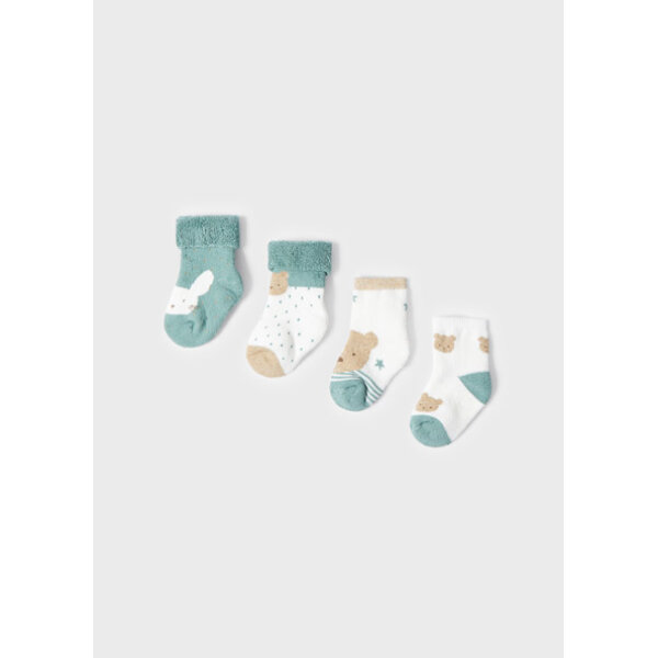 12-09534-069-M-4 Σετ 4 Καλτσάκια Πράσινα 12-09534-069 - Image 1