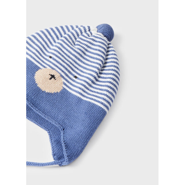 12-09546-079-M-5 Σετ σκούφος και γάντια ECOFRIENDS νεογέννητο  12-09546-079 - Image 2