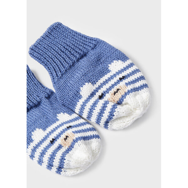 12-09546-079-M-6 Σετ σκούφος και γάντια ECOFRIENDS νεογέννητο  12-09546-079 - Image 3