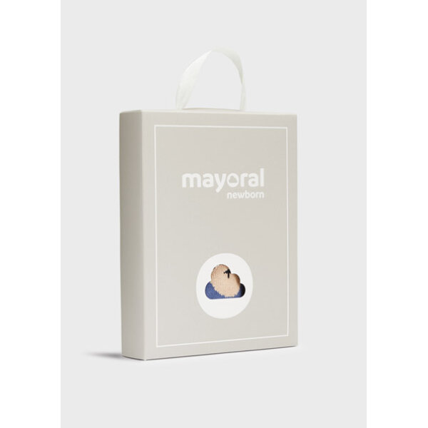 12-09546-079-M-7 Σετ σκούφος και γάντια ECOFRIENDS νεογέννητο  12-09546-079 - Image 4