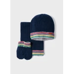 Σετ Σκούφος κασκόλ γάντια Μπλέ 12-10278-053 - Image 2