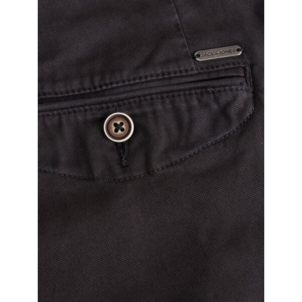 Ανδρικό Παντελόνι Βαμβακερό JACK & JONES 12184901 Μαύρο - Image 3