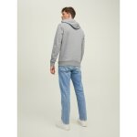 Ανδρική Φούτερ Κουκούλα JACK & JONES 12213245 Γκρί - Image 2