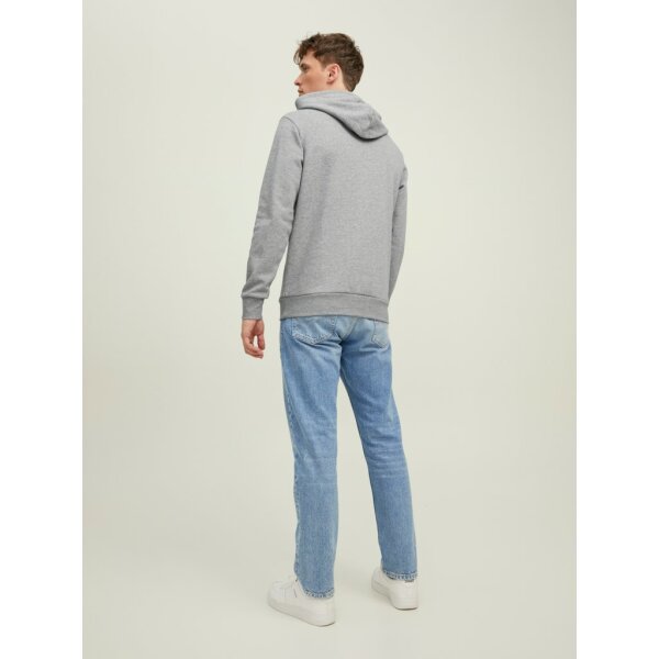 Ανδρική  Φούτερ Κουκούλα  JACK & JONES 12213245 Γκρί - Image 2