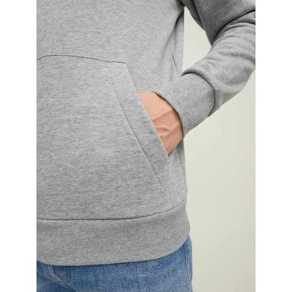 Ανδρική  Φούτερ Κουκούλα  JACK & JONES 12213245 Γκρί - Image 5