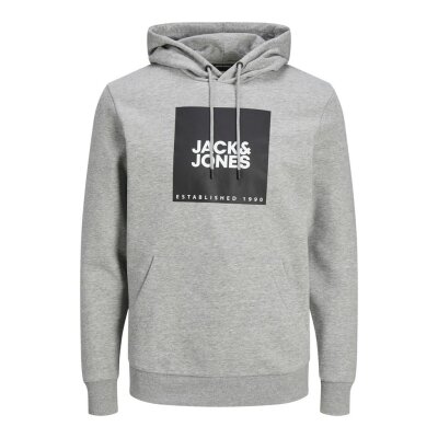 Ανδρική  Φούτερ Κουκούλα  JACK & JONES 12213245 Γκρί