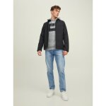 Ανδρική Φούτερ Κουκούλα JACK & JONES 12213245 Γκρί - Image 6
