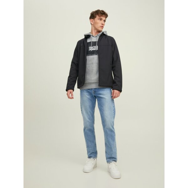 Ανδρική  Φούτερ Κουκούλα  JACK & JONES 12213245 Γκρί - Image 6