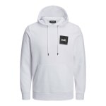 Ανδρική Φούτερ Κουκούλα JACK & JONES 12213245 Λευκό