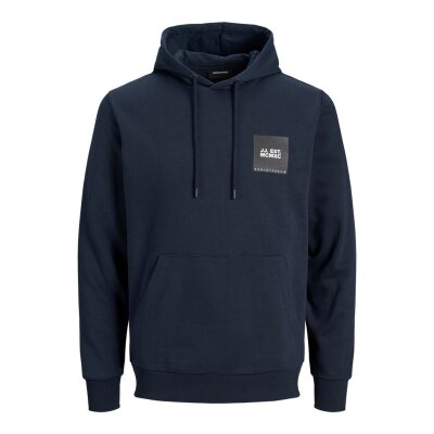 Ανδρική Φούτερ Κουκούλα JACK & JONES 12213245 Μπλέ Σκούρο