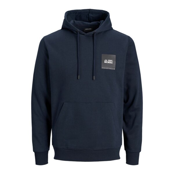 Ανδρική  Φούτερ Κουκούλα  JACK & JONES 12213245 Μπλέ Σκούρο - Image 1