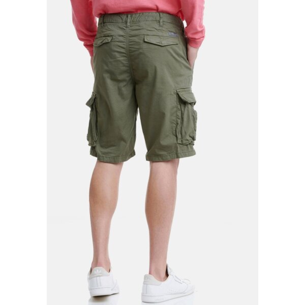 Ανδρική Βερμούδα Gargo FUNKY BUDDHA  FBM00102403 Χακί - Image 5