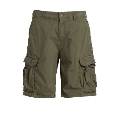 Ανδρική Βερμούδα Gargo FUNKY BUDDHA  FBM00102403 Χακί