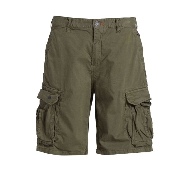 Ανδρική Βερμούδα Gargo FUNKY BUDDHA  FBM00102403 Χακί - Image 1