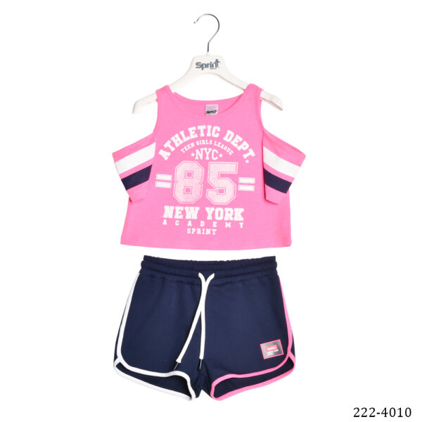 222-4010 FUCHSIA-830 ΣΕΤ ΑΜΑΝΙΚΟ ΜΕ ΣΟΡΤΣΑΚΙ ΦΟΥΞ ΚΟΡΙΤΣΙ SPRINT 222-4010 - Image 1