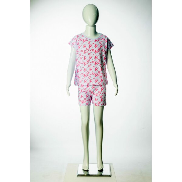 Πιτζάμα Κορίτσι Μπαλόνια Ρόζ  Joyce 13706 - Image 2