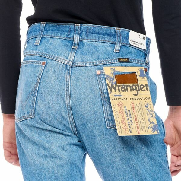 Ανδρικό Παντελόνι WRANGLER GREENSBORO W15QY1306 Μπλέ - Image 2