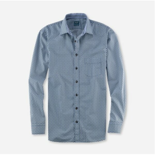 40821447-pv-main-500x500 Ανδρικό Πουκάμισο OLYMP CASUAL 40821447 Μπλέ - Image 1