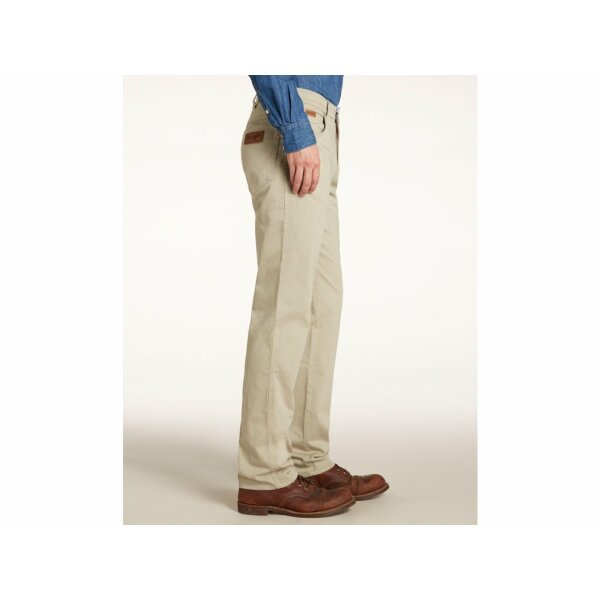 Ανδρικό Παντελόνι WRANGLER TEXAS W12119175 Εκρού - Image 2
