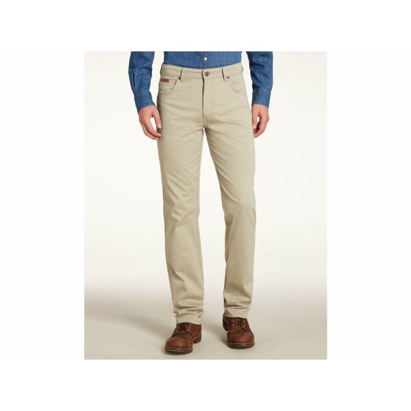 Ανδρικό Παντελόνι WRANGLER TEXAS W12119175 Εκρού - Image 1