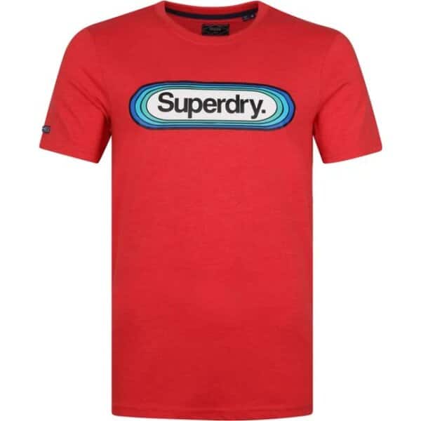73841-1 Ανδρική Μπλούζα SUPERDRY M1011327A Κόκκινο - Image 1