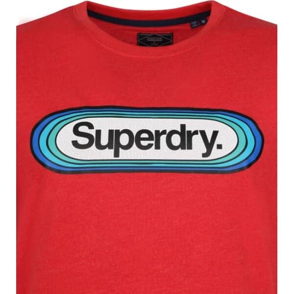 73841-2 Ανδρική Μπλούζα SUPERDRY M1011327A Κόκκινο - Image 2