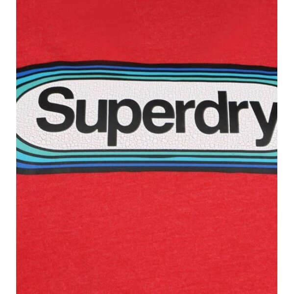 73841-3 Ανδρική Μπλούζα SUPERDRY M1011327A Κόκκινο - Image 3
