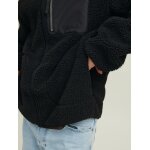 Ανδρική Ζακέτα FLEECE JACK & JONES 12215136 Μαύρο - Image 5