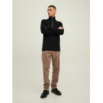 Ανδρικό Πλεκτό με Φερμουάρ JACK & JONES 12216768 Μαύρο - Image 4