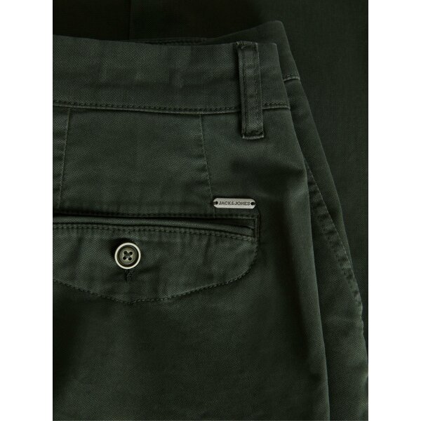 JACK&JONES_All-Year_4067596_12184901 (3) Ανδρικό Παντελόνι Βαμβακερό JACK & JONES 12184901 Πράσινο - Image 4