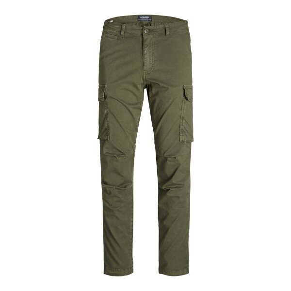 JACK&JONES_All-Year_4068326_12216664 Ανδρικό Παντελόνι CARGO JACK & JONES 12216664 Χακί - Image 1