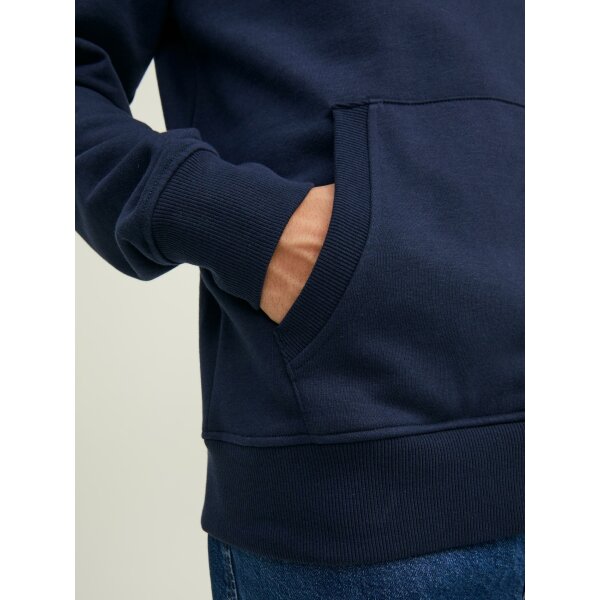 Ανδρική φούτερ Κουκούλα JACK & JONES 12211551 Μπλέ - Image 4