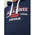 Ανδρική φούτερ Κουκούλα JACK & JONES 12211551 Μπλέ - Image 5