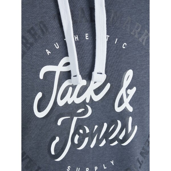 Ανδρική φούτερ Κουκούλα JACK & JONES 12211551 Μπλέ Ανοιχτό - Image 2