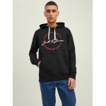Ανδρική φούτερ Κουκούλα JACK & JONES 12211551 Μαύρο - Image 3