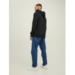 Ανδρική φούτερ Κουκούλα JACK & JONES 12211551 Μαύρο - Image 4