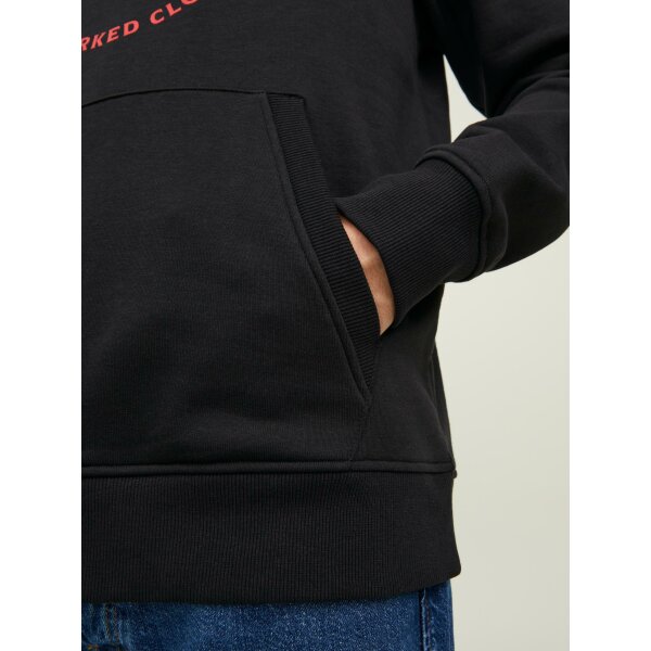 Ανδρική φούτερ Κουκούλα JACK & JONES 12211551 Μαύρο - Image 7