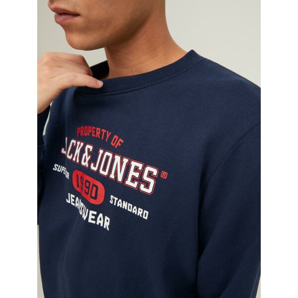 Ανδρική φούτερ JACK & JONES 12211549 Μπλέ - Image 2