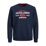 Ανδρική φούτερ JACK & JONES 12211549 Μπλέ