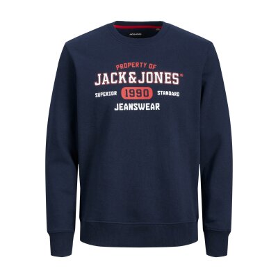 Ανδρική φούτερ JACK & JONES 12211549 Μπλέ